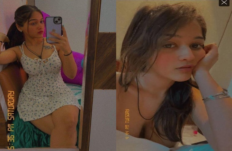 Extremely Cute Instagram Girl Isha Modi Playing with her Boobs New Video Dont Miss Part 1