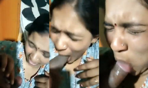 Cheater Bhabhi Happily Giving Blowjob And Pussy Licking By Devar
