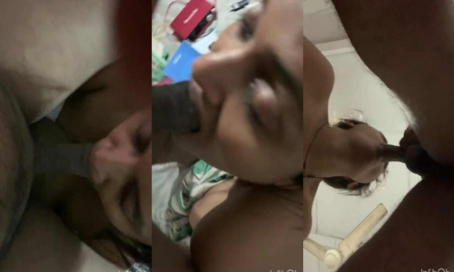 Lankan Lady Giving Blowjob to BF Part 1