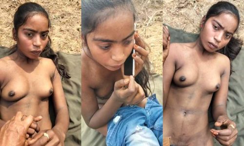 Horny Girl Having Outdoor