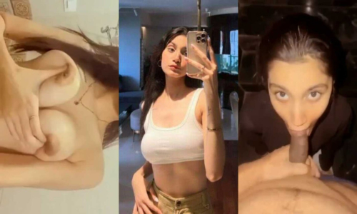 Kinky South Delhi Babe Sucking Cousin Brother Dick on Stairs Blindfolded Fucking