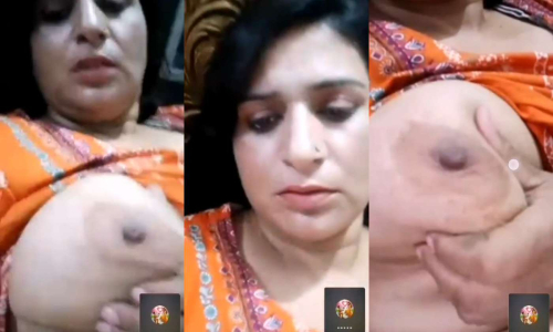 Desi Lady Showing A Single Big Boob On Video Call