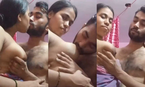 Married Wife Boobs Sucking Blowjob