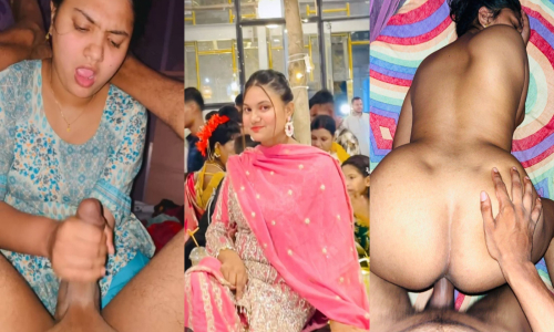 Horny Babe BJ Fucking In Many Position Pussy Sucking Cum On Body