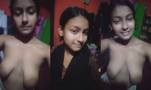 Cute Gf Showing Her Shaggy Boobs