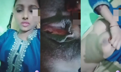 Private Video Call In Olamet Showing Her Bigg Boobs And Pussy