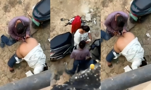 Big Ass Randi Outdoor Fucking With Customer