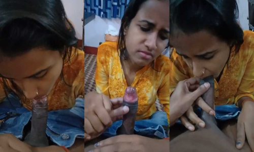 Desi Girl Sucking Dick