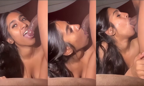 Hot Dusky Girl Suck His Bf Dick