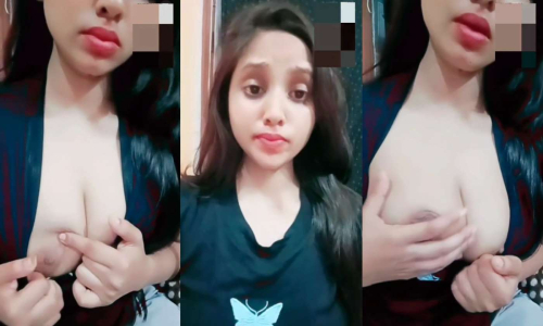 Beautiful Busty Girl Showing Big Boobies