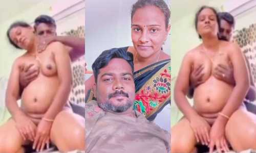 Homely Tamil Wife Enjoying With Husband